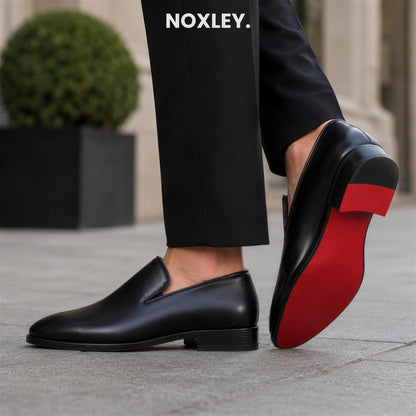 Massimo loafers in Black, street style