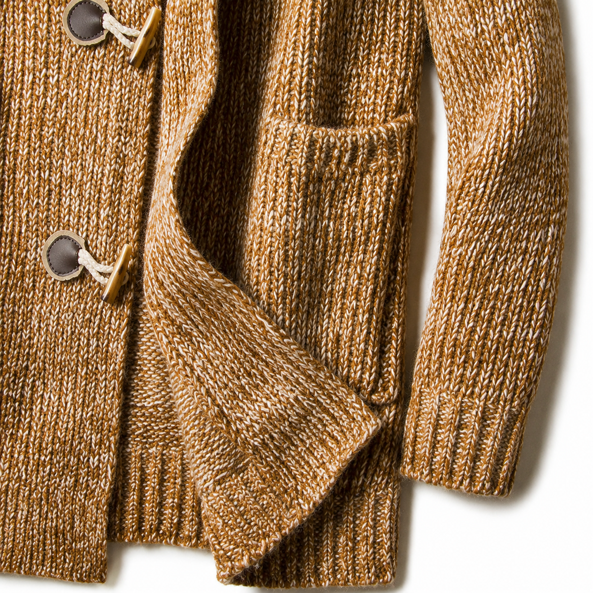 Fergus | Men's Hooded Chunky-Knit Cardigan