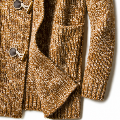 Fergus | Men's Hooded Chunky-Knit Cardigan
