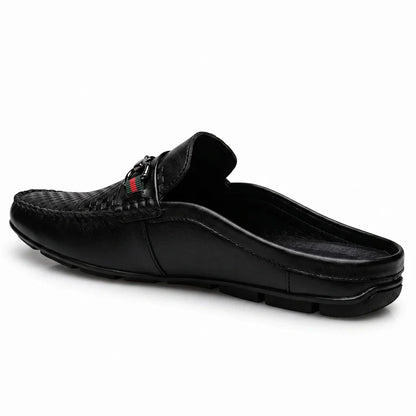 Renley Woven Mule Loafers