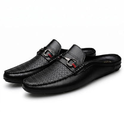 Renley Woven Mule Loafers