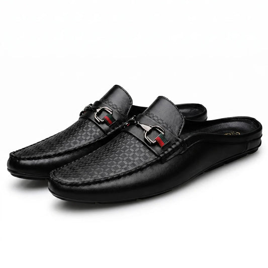 Renley Woven Mule Loafers