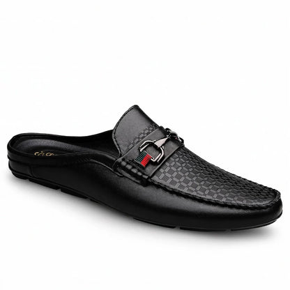 Renley Woven Mule Loafers