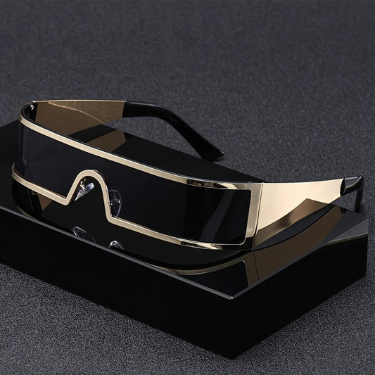 Silas | Wraparound Shield Sunglasses