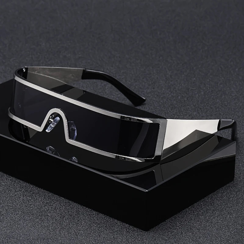Silas | Wraparound Shield Sunglasses