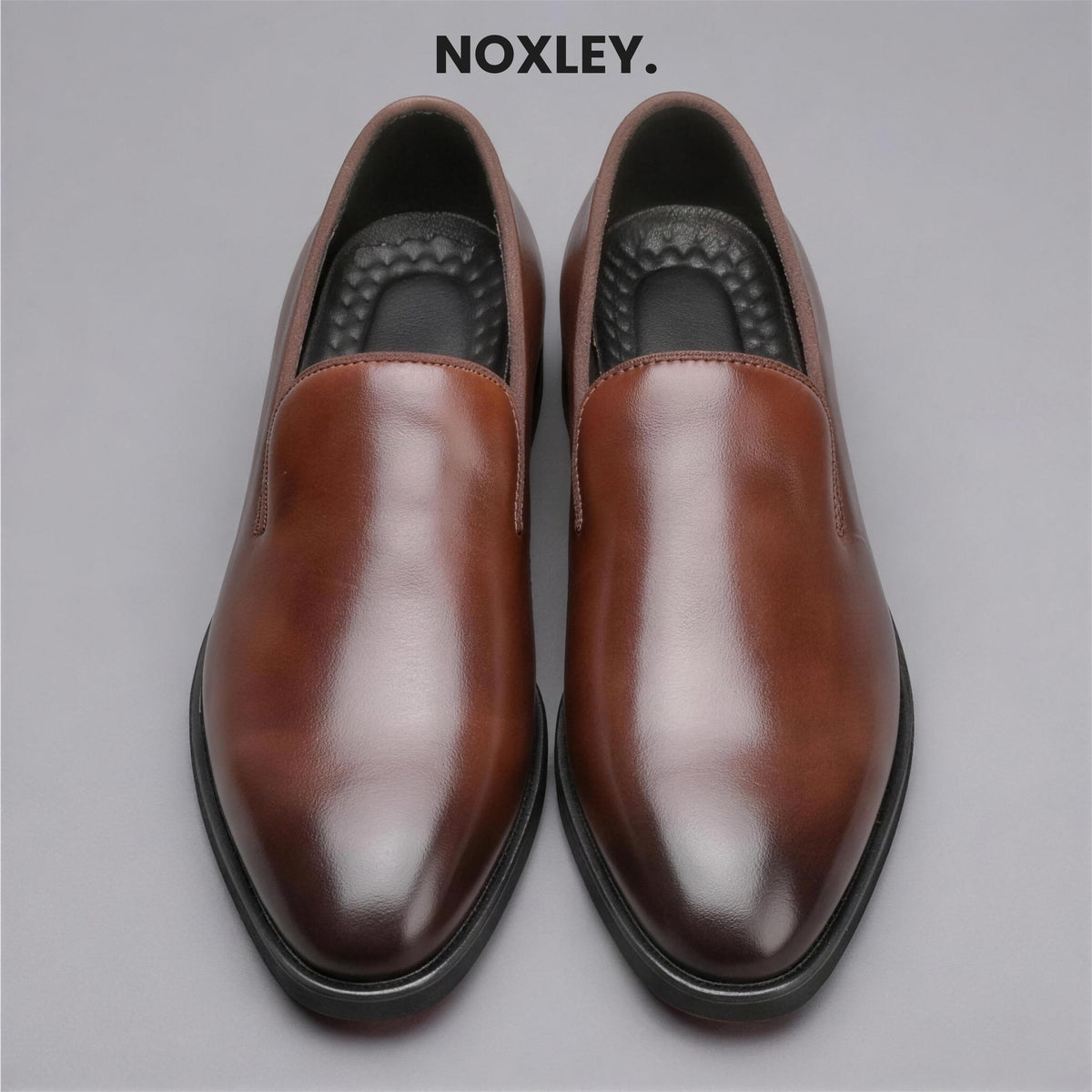 Massimo loafers in Brown, cushioned insole