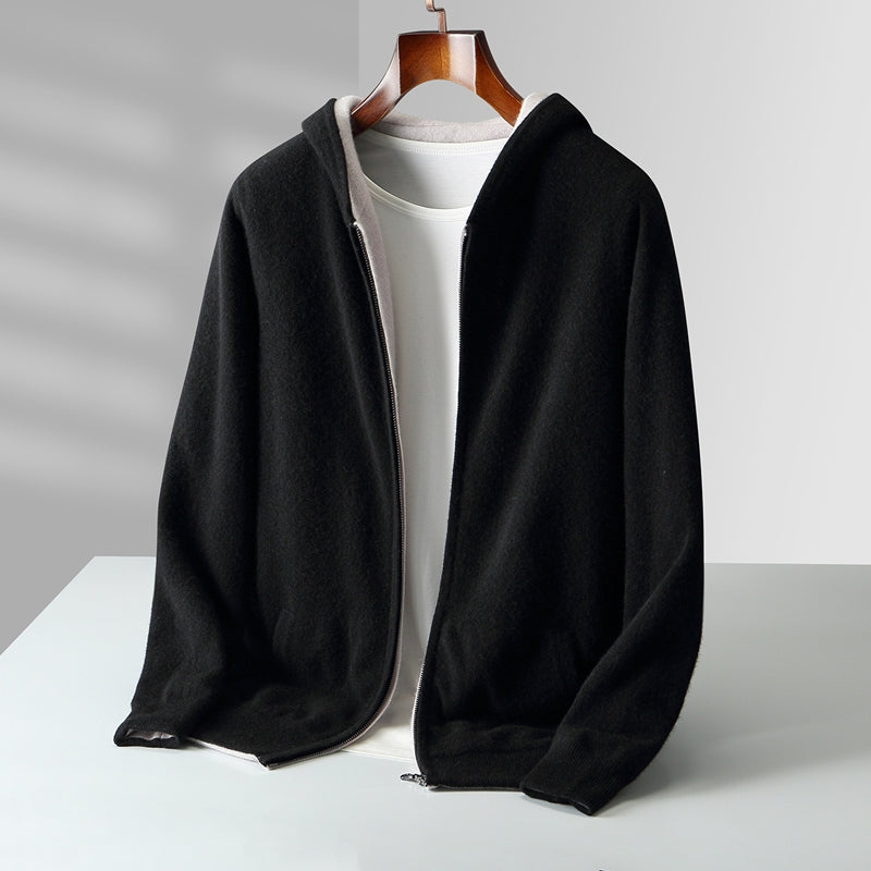 Lorenzo | Women’s Reversible Knit Zip Hoodie