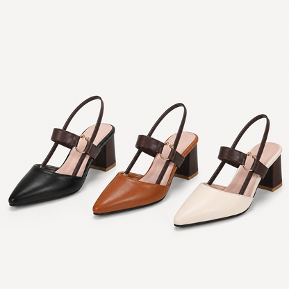 Ottilie | Women's Slingback Block Heels