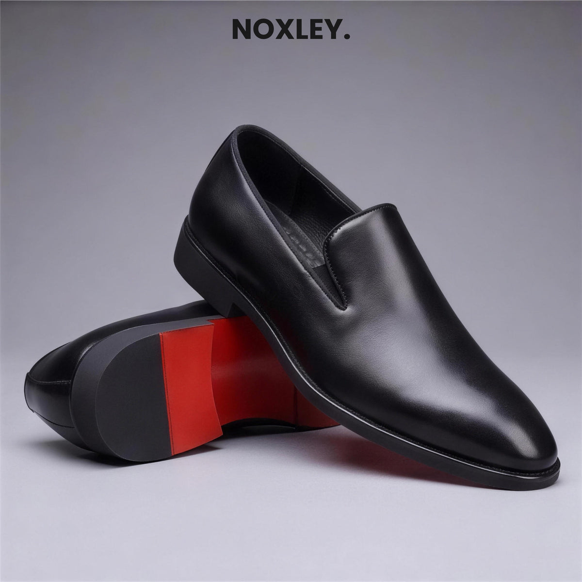 Massimo slip-on loafers in Black