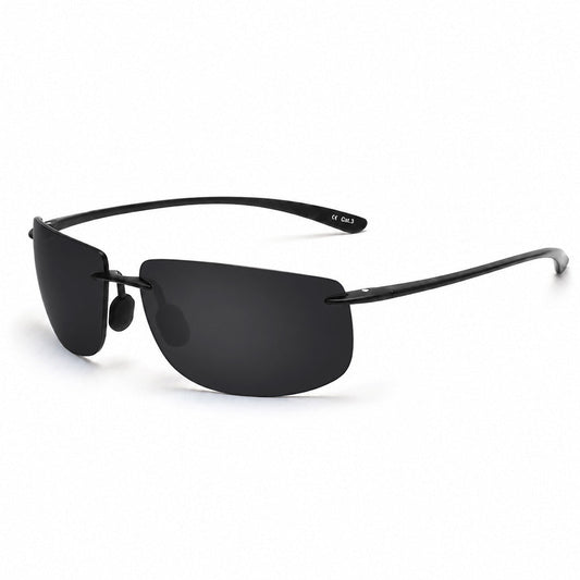 Miles | Rimless Polarised Sunglasses