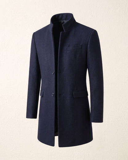 Sergio | Men's Wool-Look Tailored Overcoat