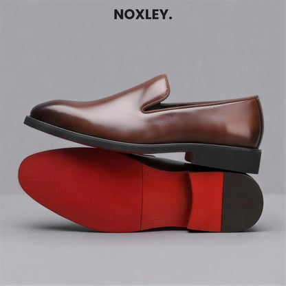 Massimo slip-on loafers in Brown