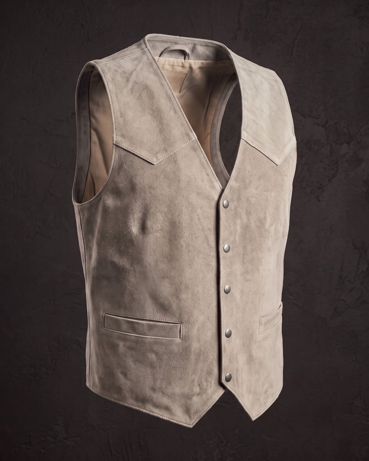 Federico | Men's Suede-Look Western Waistcoat