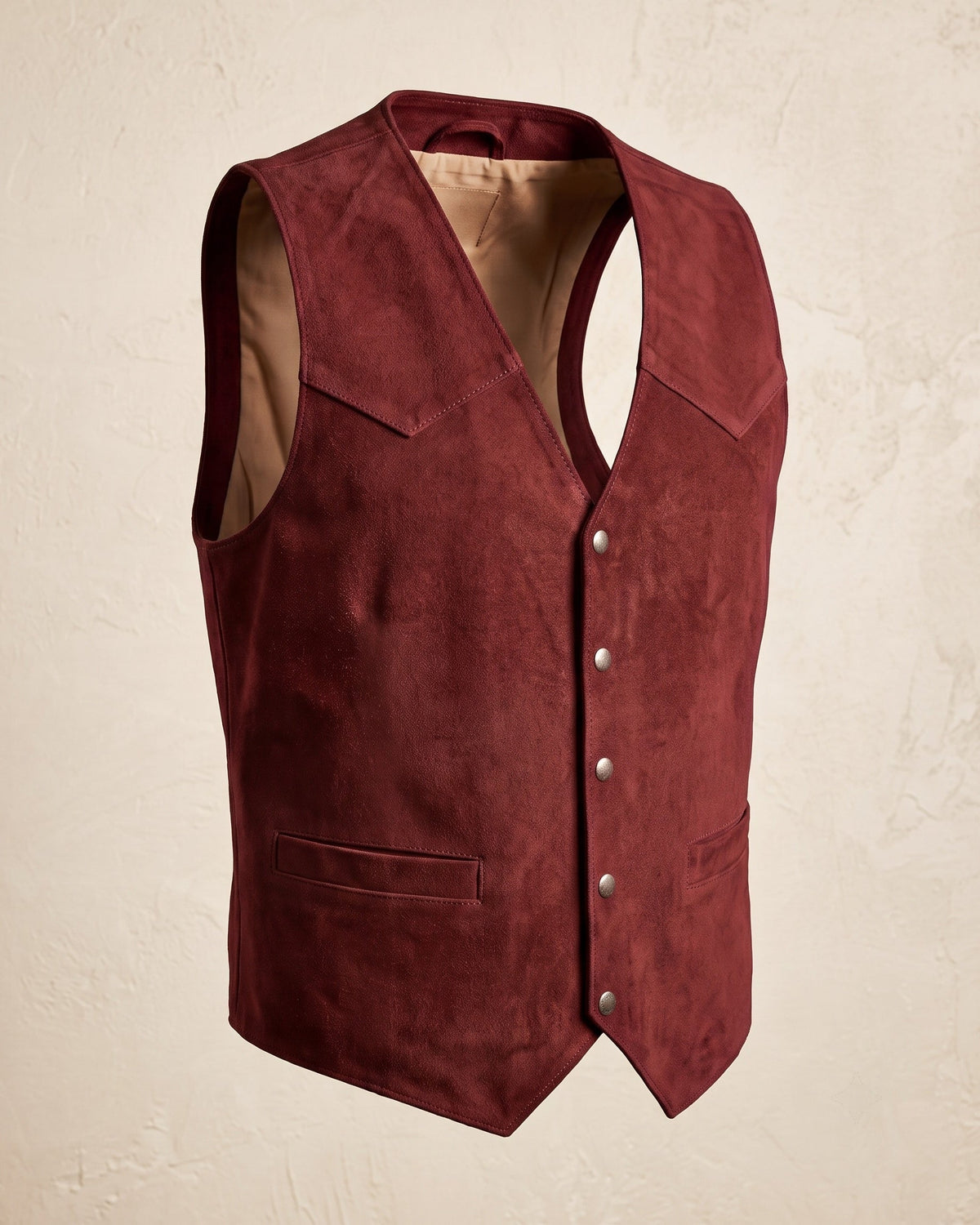 Federico | Men's Suede-Look Western Waistcoat