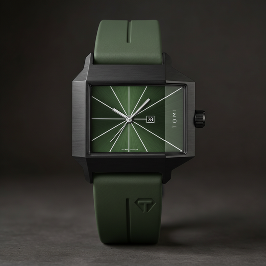 Otto | Square Minimalist Watch, 39mm
