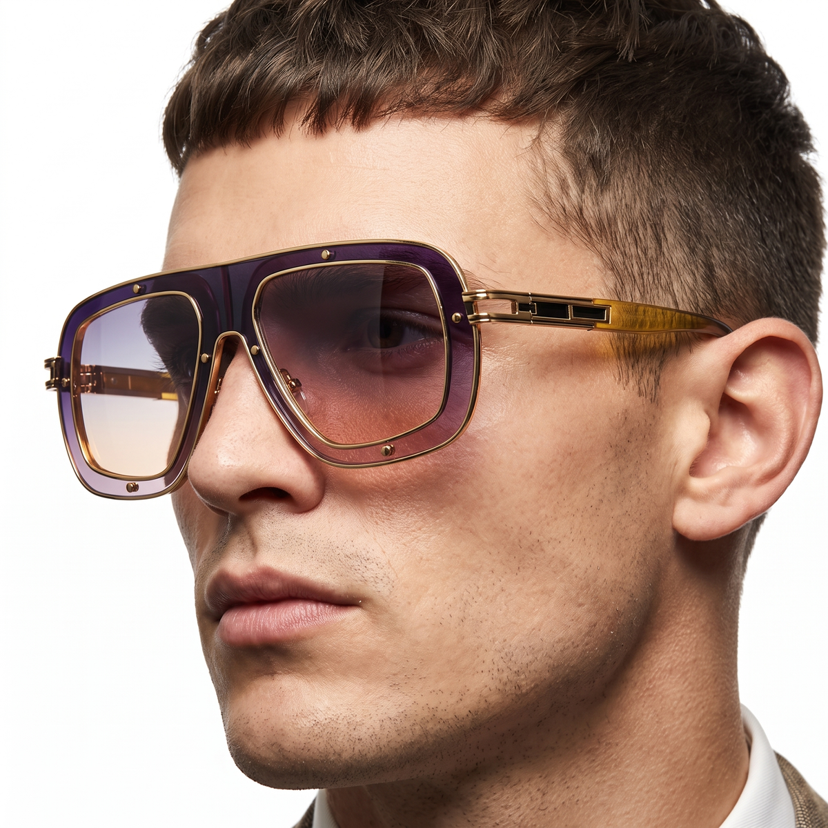 Darnell | Men's Square Navigator Sunglasses