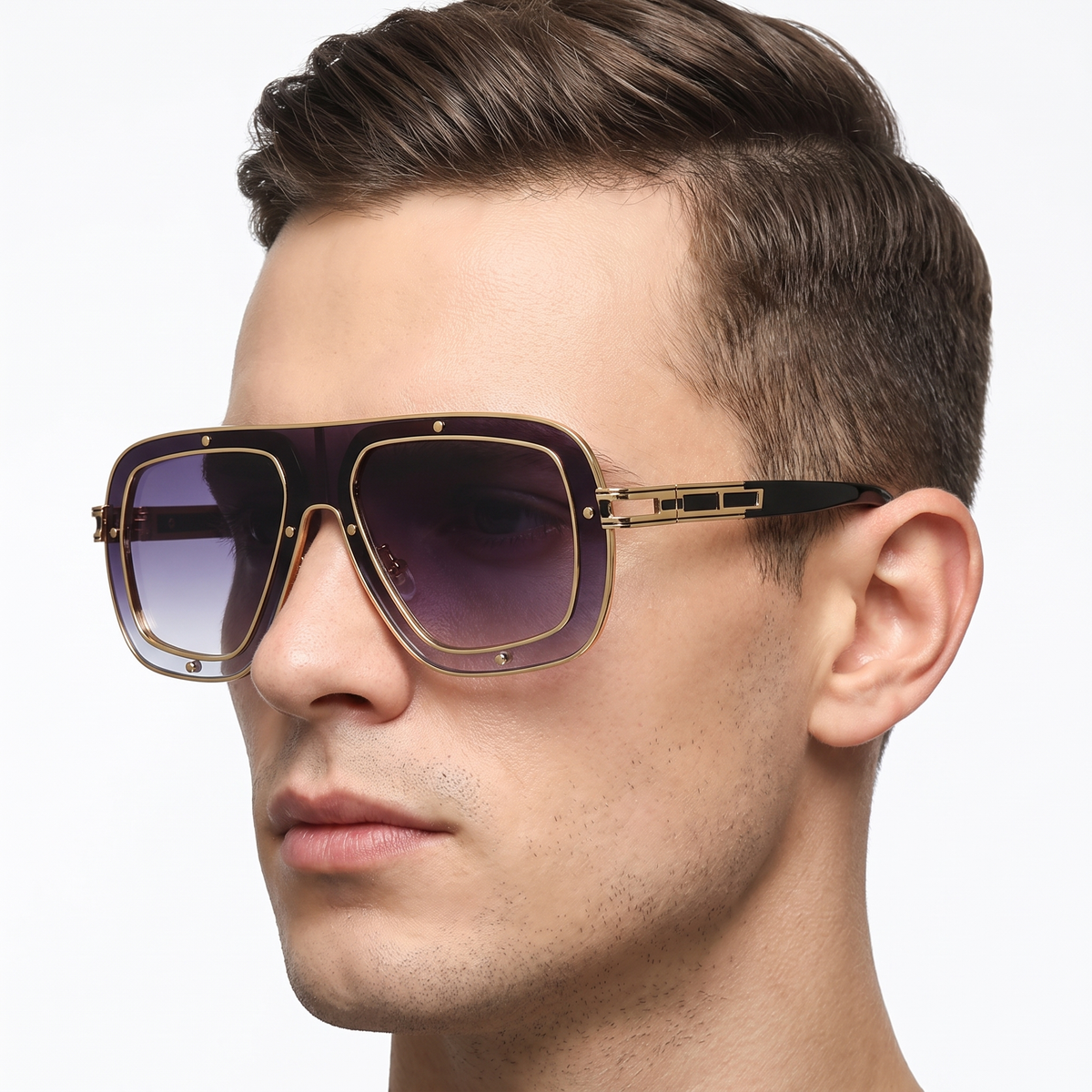 Darnell | Men's Square Navigator Sunglasses