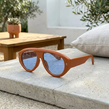 Luca | Chunky Aviator Sunglasses