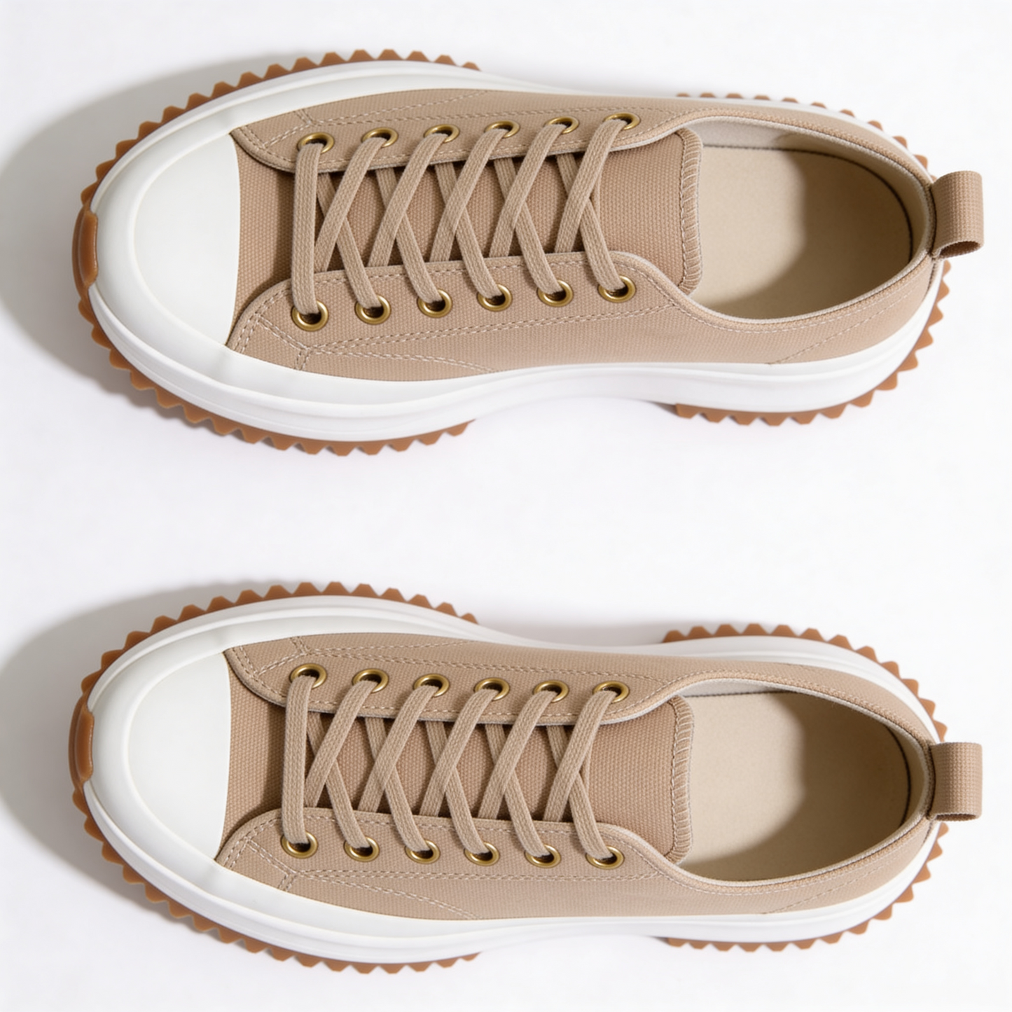 Bonnie | Women's Chunky Platform Canvas Trainers