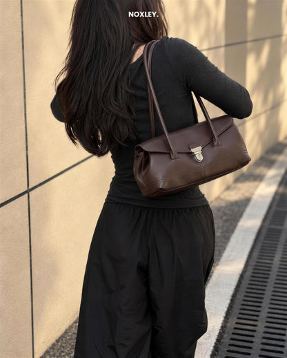 Esme Women's Leather-Look East-West Shoulder Bag