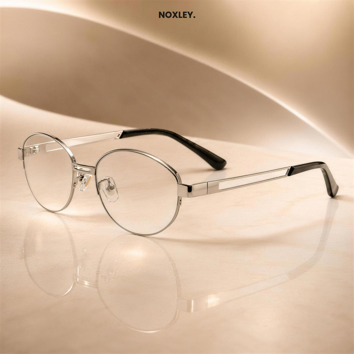 Lionel Oval Metal-Frame Sunglasses - Photochromic