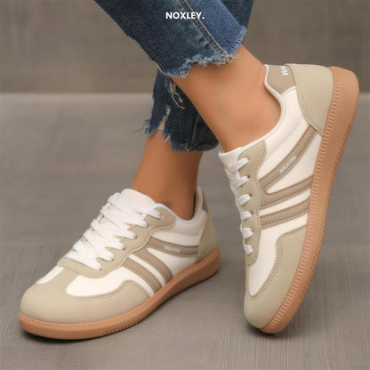 Rosalind Women's Cushioned Walking Trainers - Off-White