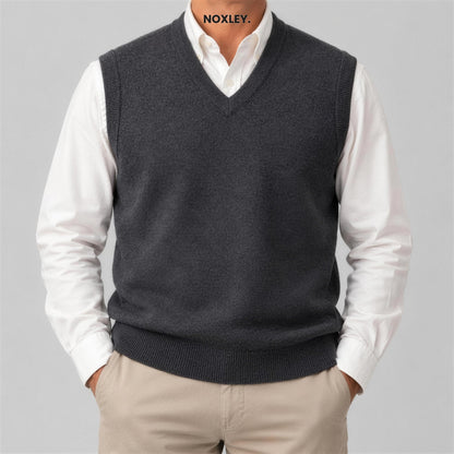 Rupert Men's Fine Knit Sleeveless Jumper
