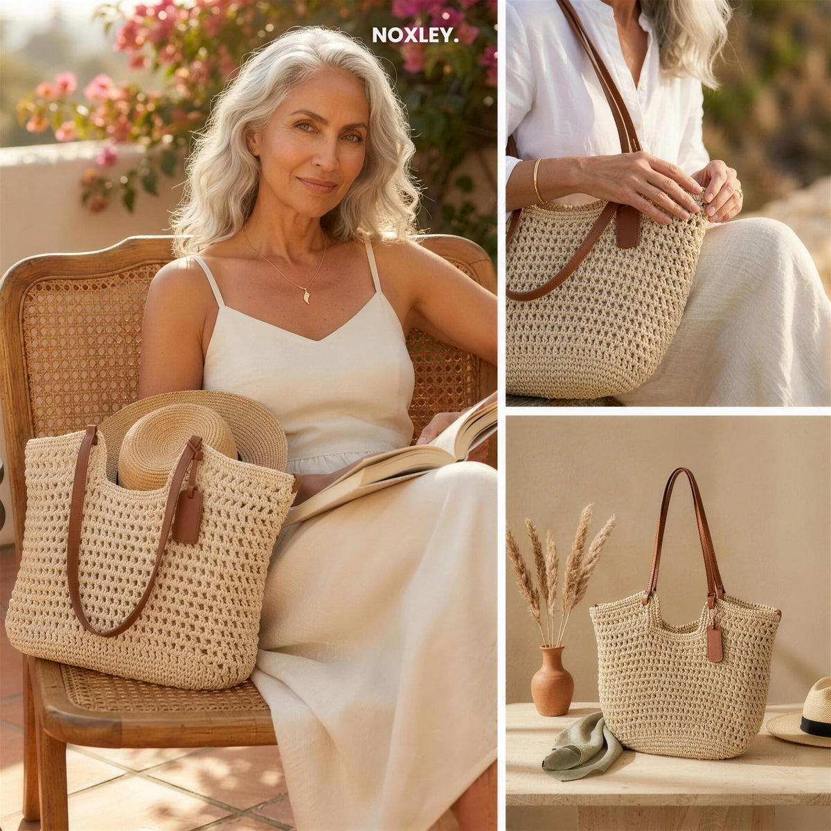 Lottie - Women's Crochet Tote Bag - image 4