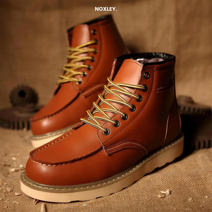 Ronan - Men's Warm-Lined Moc-Toe Lace-Up Boots - image 7