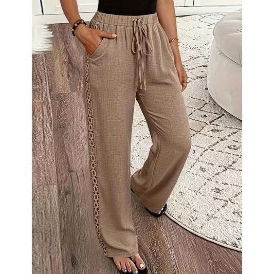 Elara Comfort Straight-Leg Trousers
